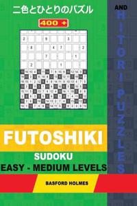 400 Futoshiki Sudoku and Hitori Puzzles. Easy - Medium Levels