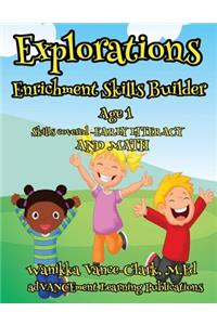 Explorations Enrichment Skill Builder 1 Year Olds