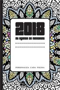Mi Agenda de Mandalas 2018: Personaliza Cada Pagina