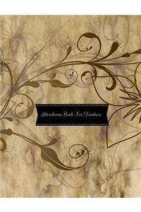 Attendance book for Teachers