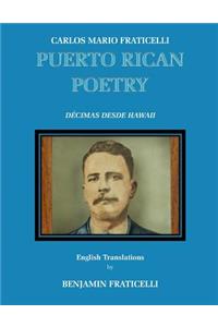 Carlos Mario Fraticelli, Puerto Rican Poetry - English Edition