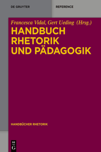 Handbuch Rhetorik Und Pädagogik
