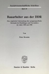 Bauarbeiter Aus Der Ddr