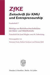 Beitrage Zur Betriebswirtschaftslehre Der Klein- Und Mittelbetriebe