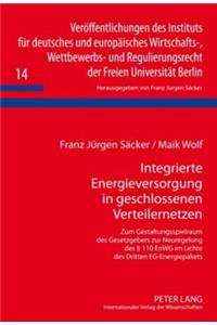 Integrierte Energieversorgung in Geschlossenen Verteilernetzen