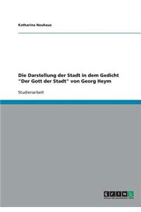 Die Darstellung der Stadt in dem Gedicht 