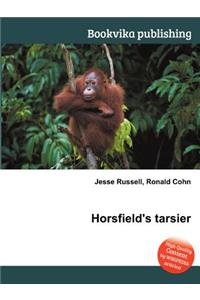 Horsfield's Tarsier
