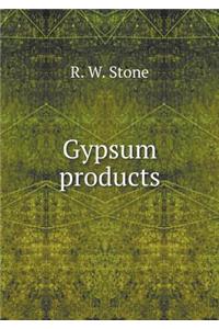Gypsum Products