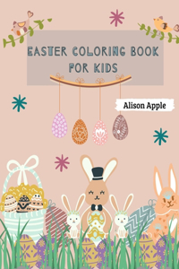 Easter coloring book for kids