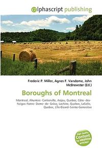 Boroughs of Montreal