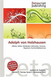 Adolph Von Holzhausen