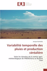 Variabilité temporelle des pluies et production céréalière