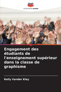 Engagement des étudiants de l'enseignement supérieur dans la classe de graphisme