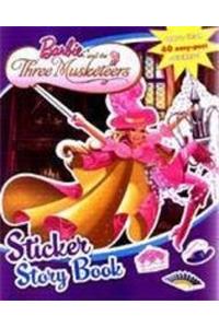 Sticker Story Book - Barbie And The Three Musketeers