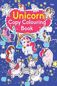 Copy Colouring Book Unicorn