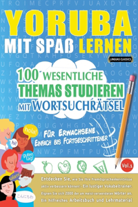 Yoruba Mit Spaß Lernen - Für Erwachsene