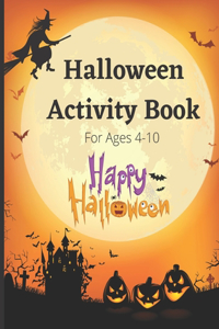 Halloween Activity Book