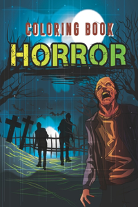 Horror Coloring Book