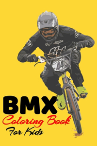 BMX Coloring Book For Kids