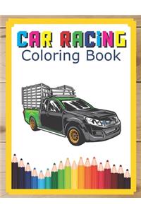 Car Racing Coloring Book