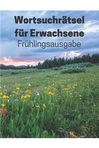 Wortsuchrätsel Für Erwachsene Frühlingsausgabe