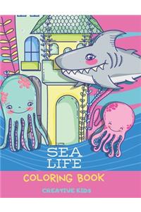 Sea Life Coloring Book