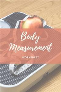 Body Measurement Worksheet