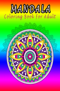 Mandala Coloring Book For Adult
