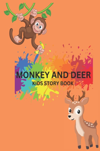 Monkey and Deer Kids Story Book