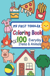 My First Toddler Coloring Book