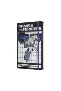 Moleskine Transformers Megatron Limited Edition Notebook Large Ruled