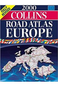 COLLINS ROAD ATLAS EUROPE 1999