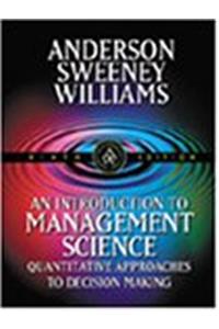 Introduction to Management Science: A Quantitative Approach to Decision Making