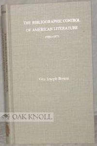 BIBLIOGRAPHIC CONTROL OF AMER