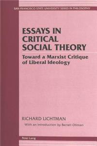 Essays in Critical Social Theory