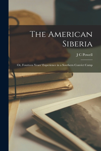American Siberia; or, Fourteen Years' Experience in a Southern Convict Camp