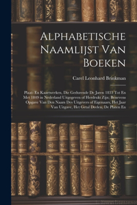 Alphabetische Naamlijst Van Boeken