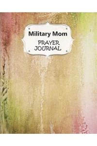 Military Mom Prayer Journal: 60 days of Guided Prompts and Scriptures Pink Green Watercolor