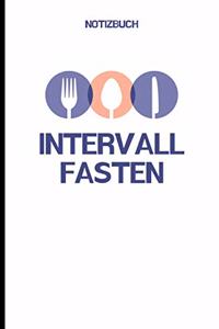 Intervall Fasten Notizbuch