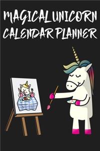 Magical Unicorn Calendar Planner