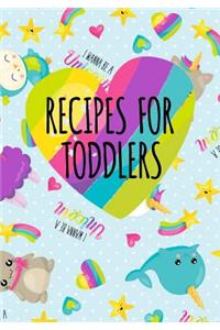 Recipes for Toddlers