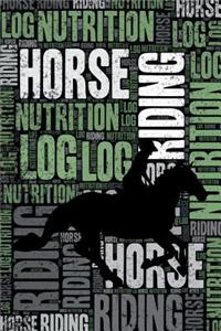 Horse Riding Nutrition Log and Diary