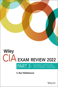 Wiley CIA 2022 Exam Review, Part 3