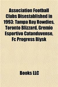 Association Football Clubs Disestablished in 1993