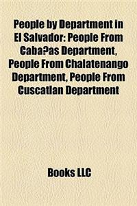 People by Department in El Salvador