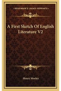 A First Sketch of English Literature V2