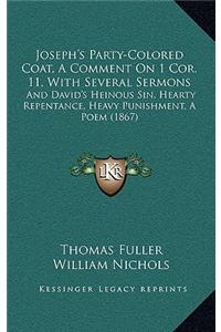 Joseph's Party-Colored Coat, A Comment On 1 Cor. 11, With Several Sermons