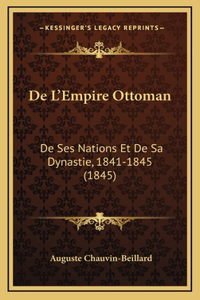 de L'Empire Ottoman