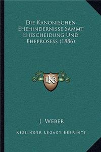 Kanonischen Ehehindernisse Sammt Ehescheidung Und Eheprosess (1886)