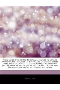 Articles on Nicknames, Including